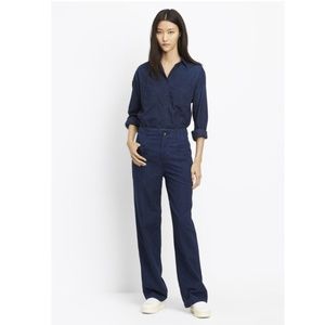 Vince Lightweight Cotton Indigo Pant 27